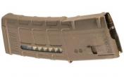 Magpul Industries, Magazine, M3, 223 Rem/556NATO, 30Rd, Medium Coyote Tan Finish, w/ Window, Fits AR Rifles
