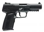 FN America, Five-seveN, Striker Fired, Full Size Pistol, 5.7x28mm, 4.8" Barrel, Polymer Frame, Black Finish, Adjustable Sights, Ambidextrous Safety, 20Rd, 3 Magazines
